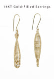 Double Helix Earrings, DNA Strand Earrings, Biology Earrings
