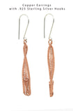 Double Helix Earrings, DNA Strand Earrings, Biology Earrings