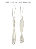 Double Helix Earrings, DNA Strand Earrings, Biology Earrings