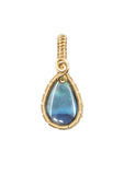 14KT Gold Filled Wire Wrapped Bezel Set Mexican Opal Necklace