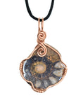 Hematite Ammonite Necklace, 2 out of 2