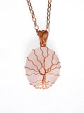 Copper Tree of Life Pendant, Wire Wrapped Tree of Life Pendant, Wire Wrapped Necklace