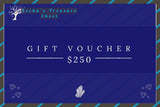 Gift Card $250, Gift Voucher
