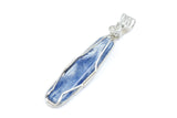 Sterling Silver Wire Wrapped Kyanite, Kyanite Pendant 2 of 2