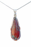 Sterling Silver Wire Wrapped Sonoran Sunset Necklace