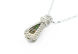 Mini Sterling Silver Wire Wrapped Ammolite Pendant, Wire Wrapped Fossils