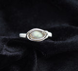 Sterling Silver Wire Wrapped Labradorite Ring