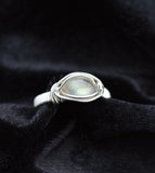 Sterling Silver Wire Wrapped Labradorite Ring Number 2
